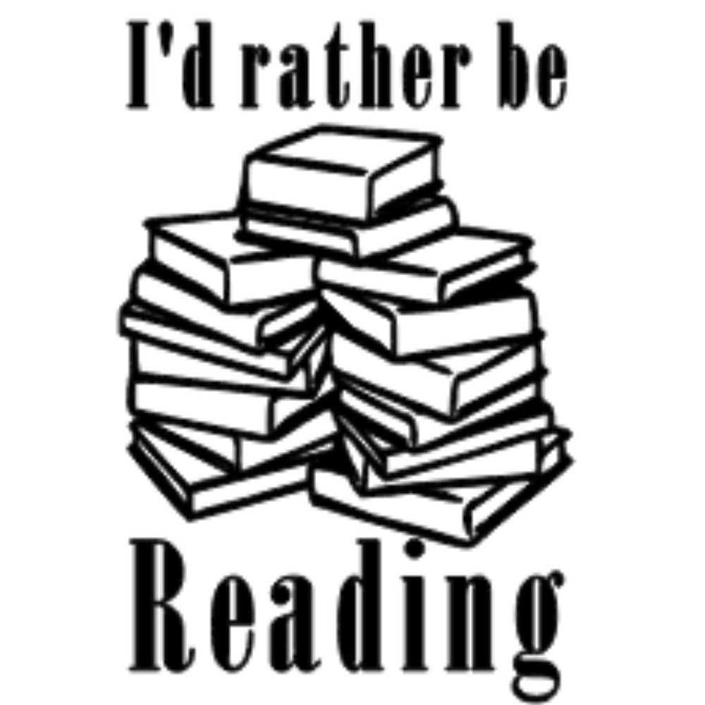 I'd Rather Be Reading Decals